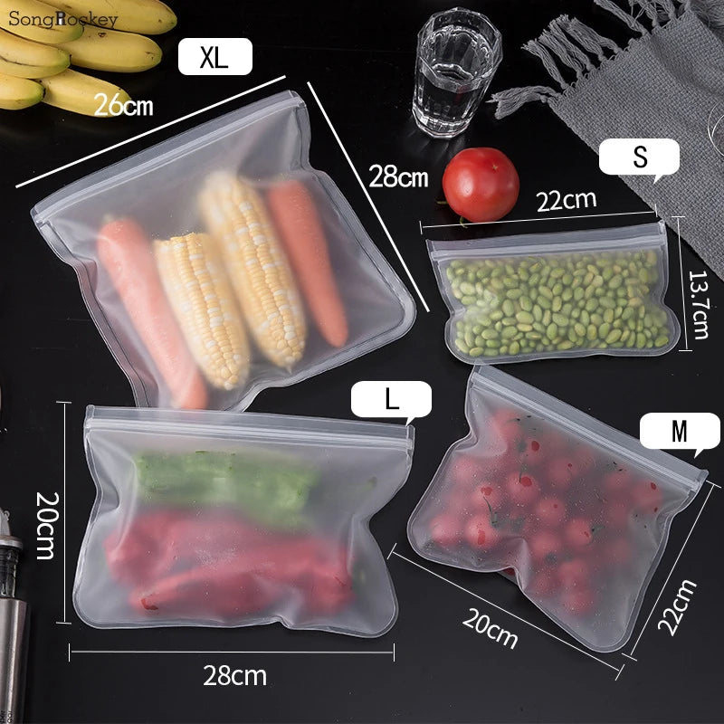 Reusable Silicone Storage Bags